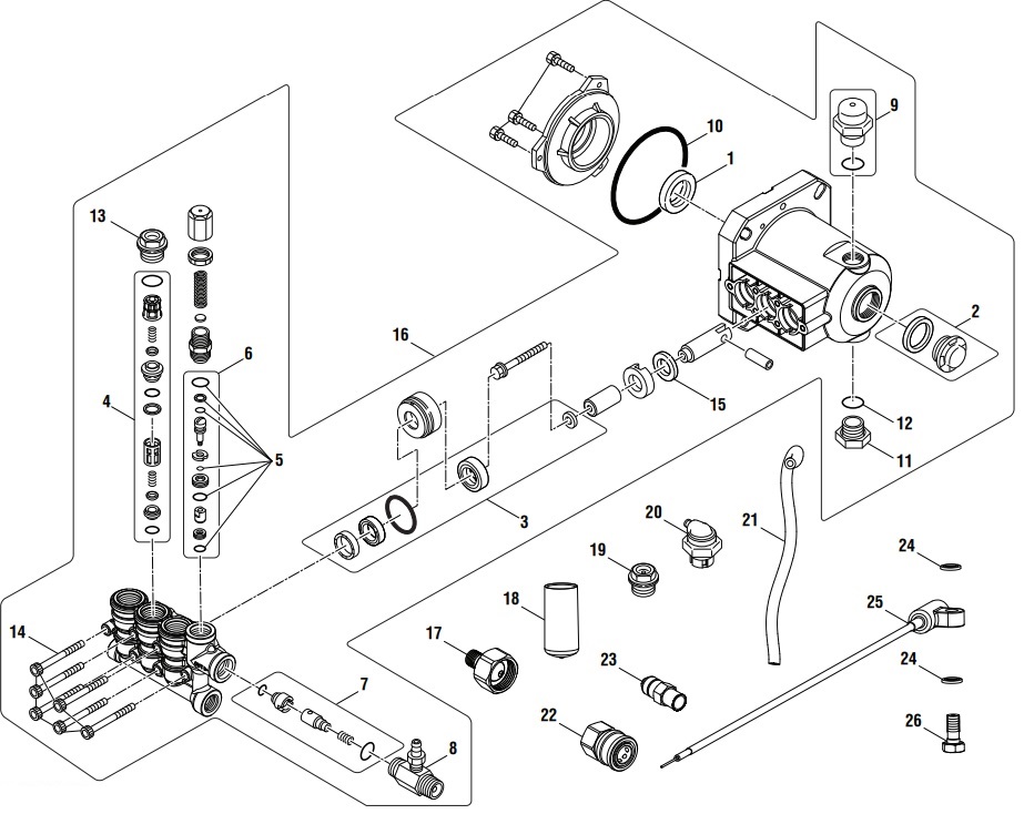 308694017 pump rebuild repair parts 